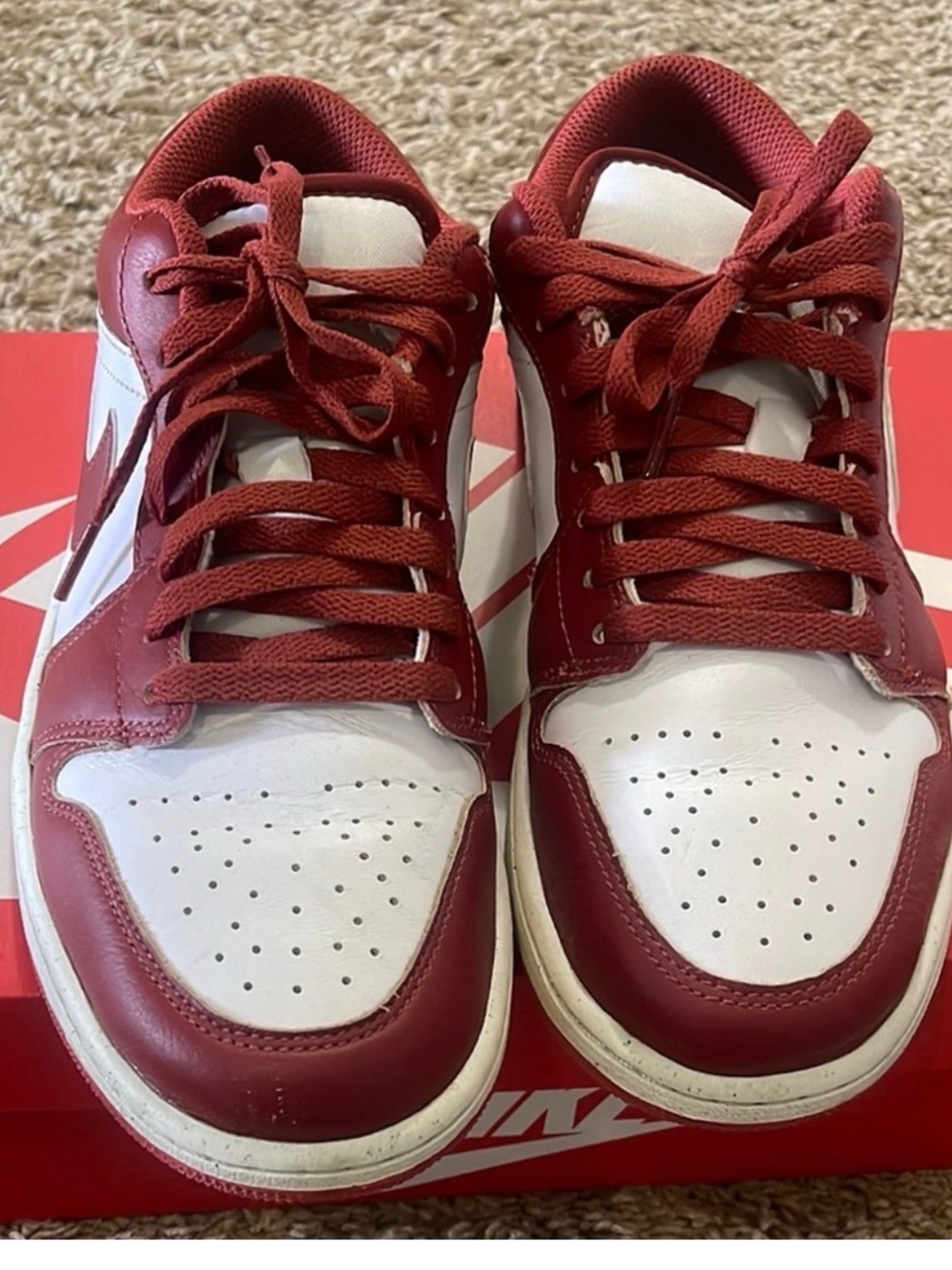 Nike- Jordan 1 Low Dune Sneakers-9